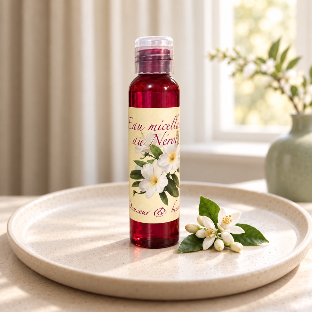 Eau Micellaire Néroli, soin visage naturel