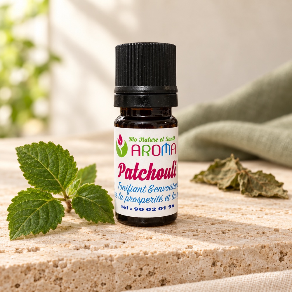 Patchouli, huile essentielle bio