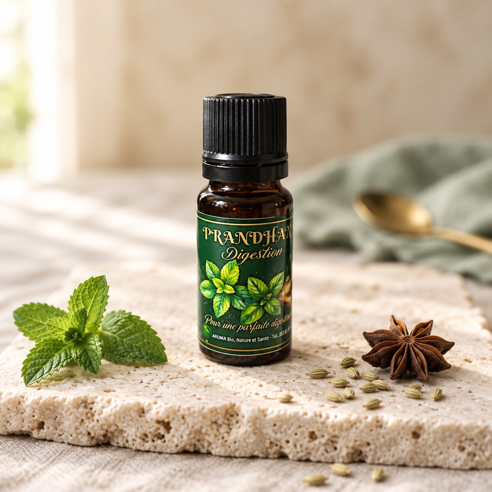 Prandhara Digestion, huile essentielle bio