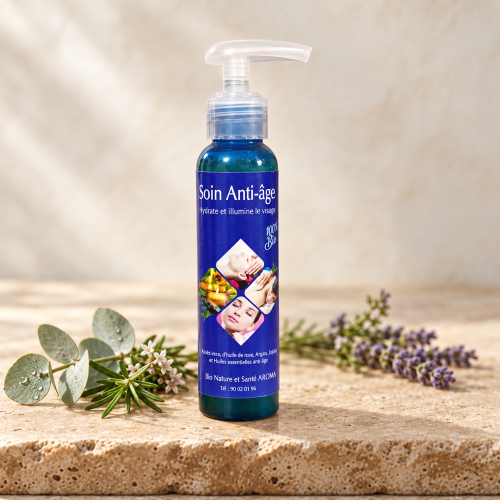 Soin Anti-âge Bio, soin visage naturel
